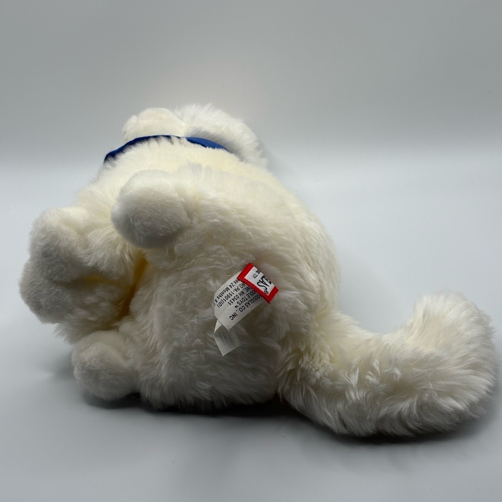 2016 Douglas Cuddle Toy Sitting White Cat 10” Soft Persian Plush Stuffed #2805 - Picture 7 of 16